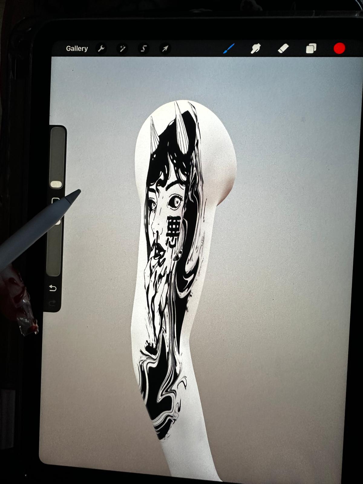 Anime Oni Sleeve Concept