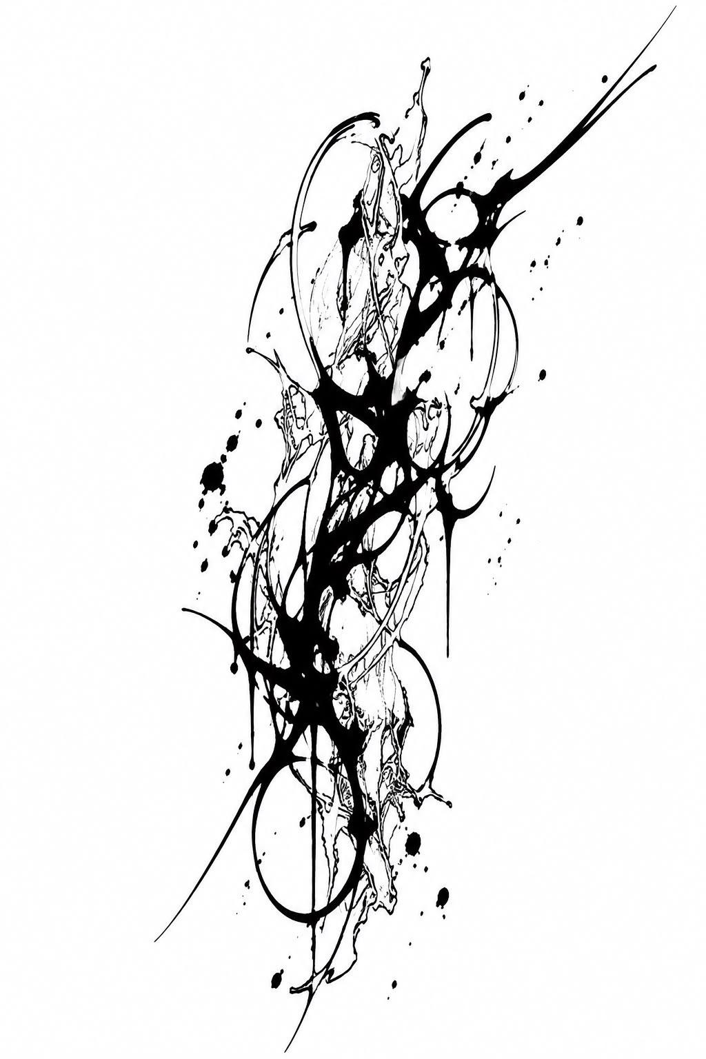 Cybersigilism Splash Linework