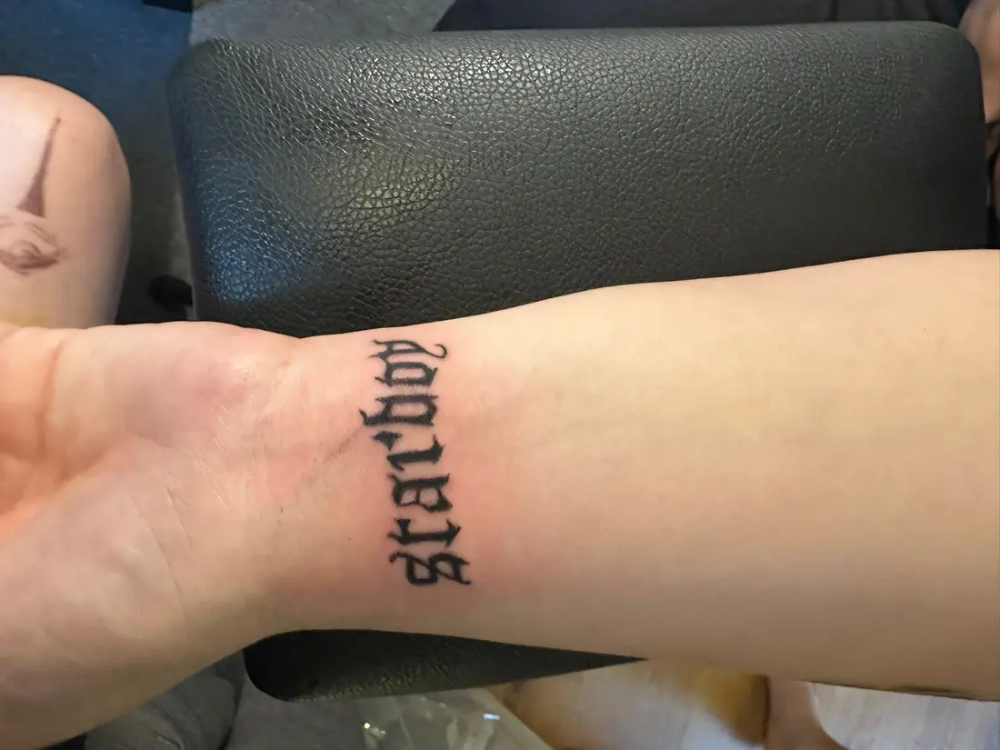 starboy Gothic Wrist Band